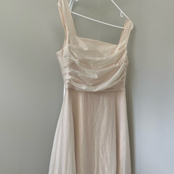 Engagement & Marriage Registration White Dress, Designer Wedding Dress, prom - Picture 8 of 8